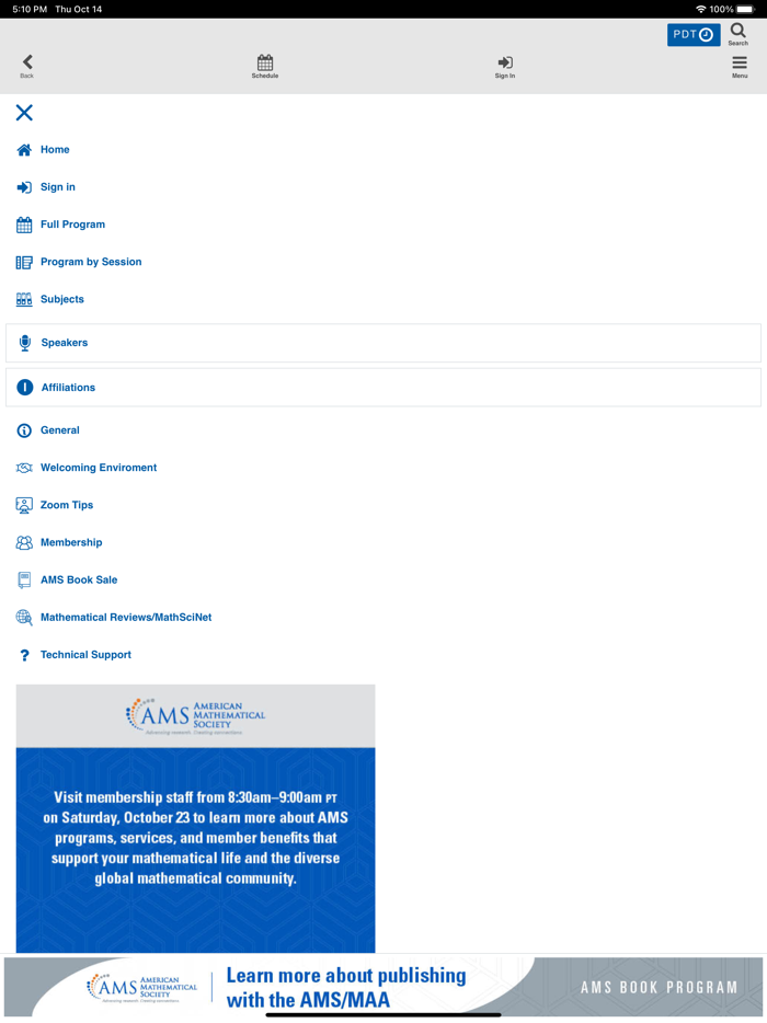 AMS Fall Western 2021