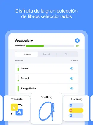 Bildschirmfoto 3 Ule: aprendizaje de idiomas iphone
