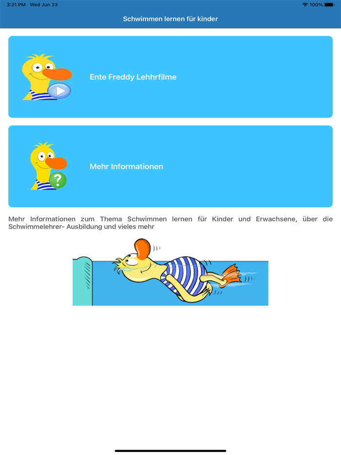 schwimmen-lernen für Anfänger