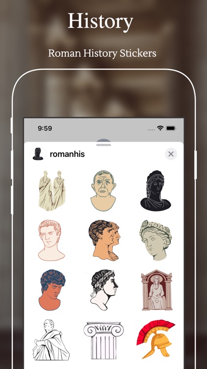 Roman History Stickers