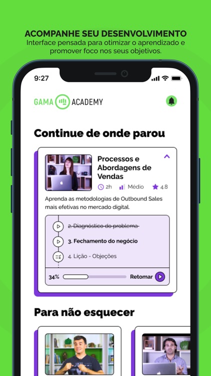 Gama Academy: Cursos online