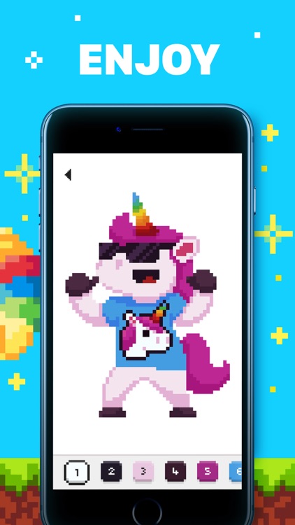 UNICORN: Color by Number Games