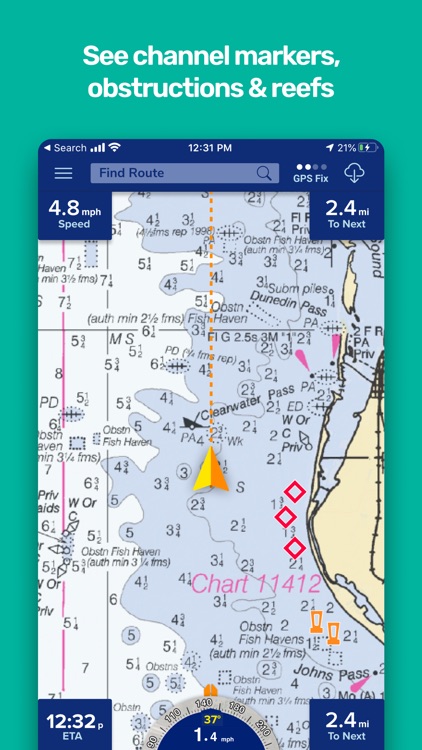 PRO CHARTS - Marine Navigation screenshot-3