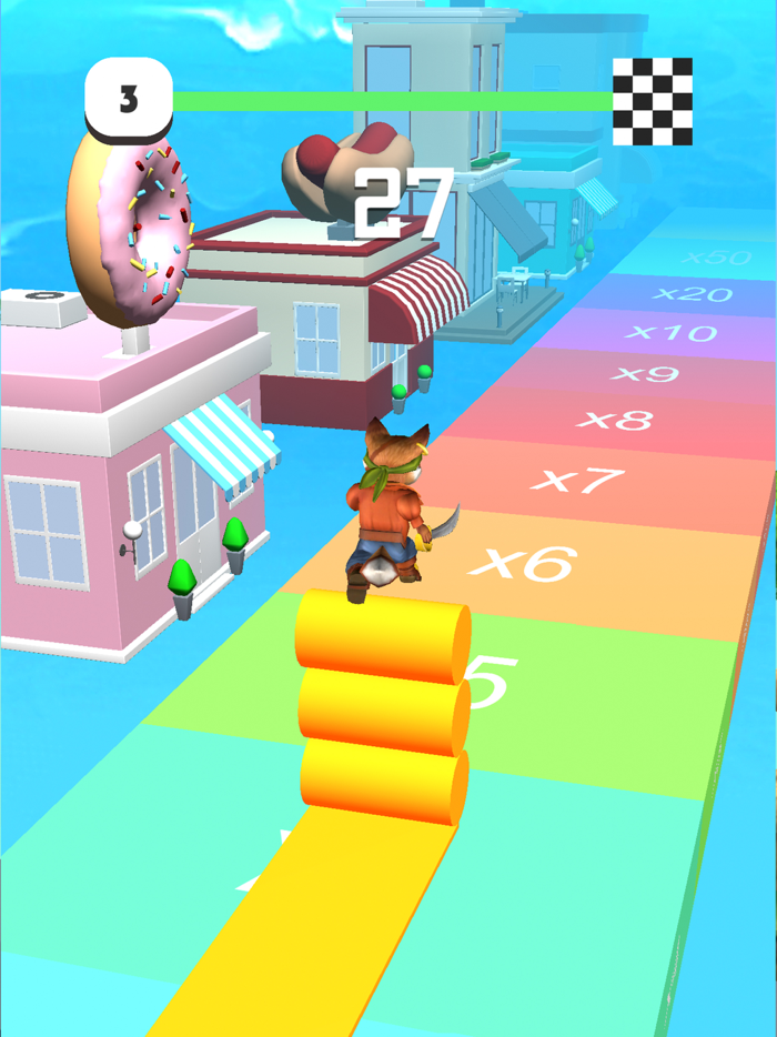 Crash Fox - Skate Runner