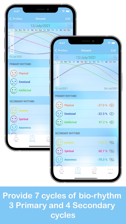 Biorhythm - Chart Of Your Life by Huy Phan