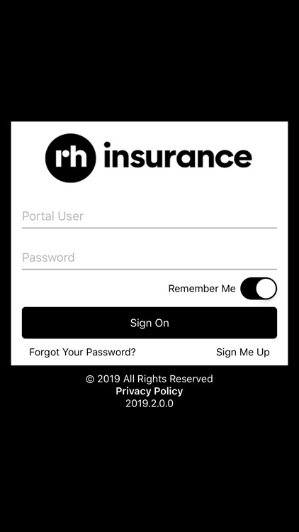 RH Insurance Inc. Mobile