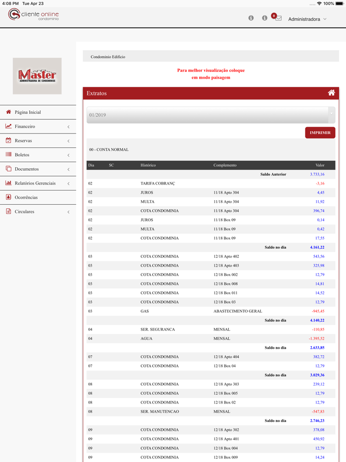 APP MASTER CONDOMÍNIOS