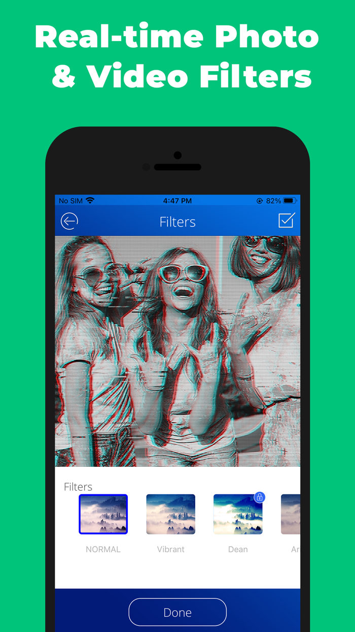 Glitch Art Cam - Video Editor