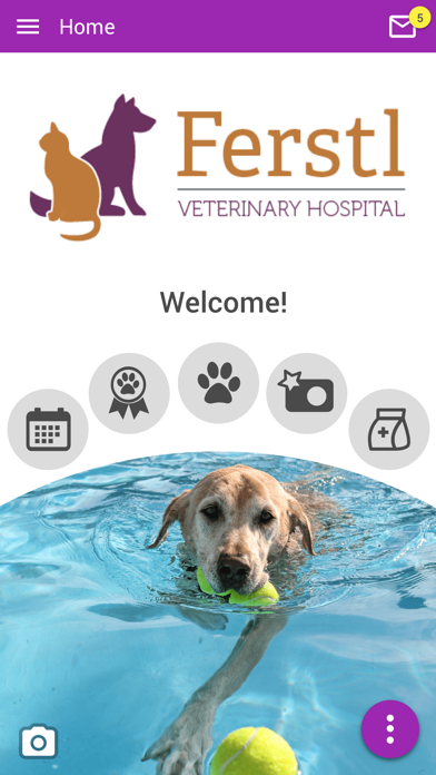 How to cancel & delete Ferstl Veterinary Hospital from iphone & ipad 1