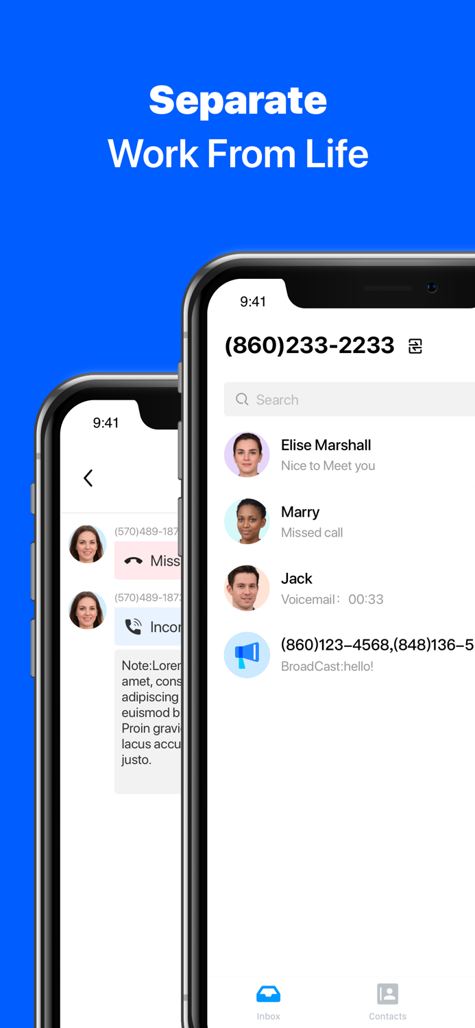 2nd Phone Number Free of Ads