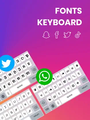 Imágen 2 Teclado Letra Tipos De Letras iphone