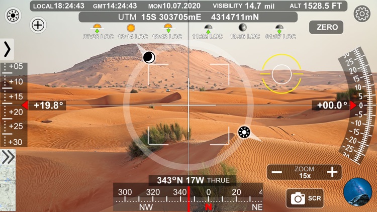 Geo Camera Viewfinder