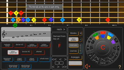 Guitar Scales in Colours screenshot 4