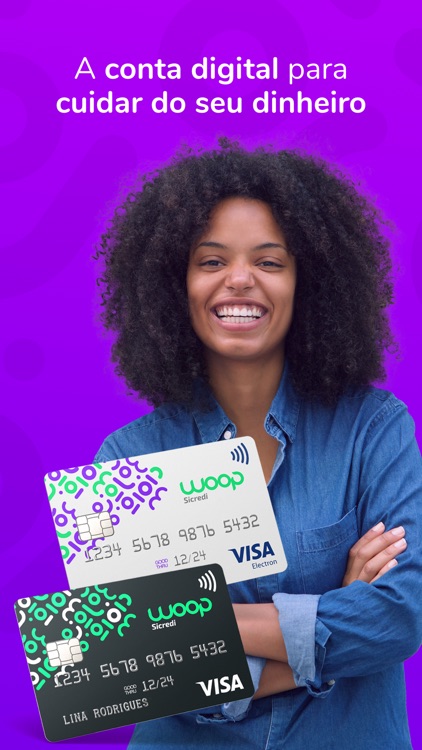 Woop Sicredi: pix, cartão