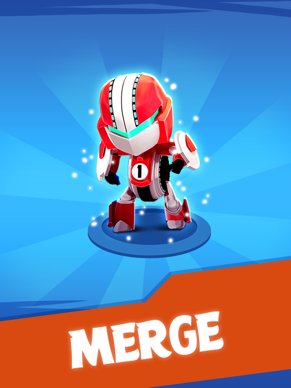 Merge Robots - Idle Games screenshot 2