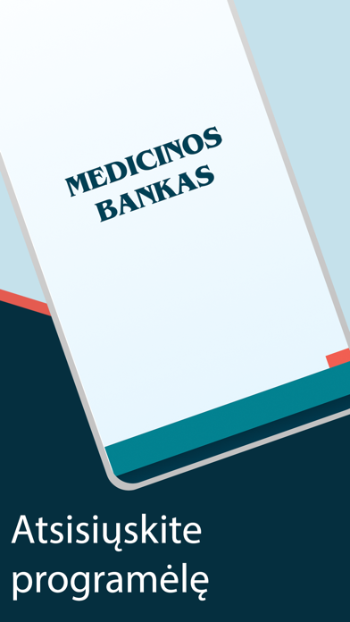 How to cancel & delete Medicinos bankas from iphone & ipad 1