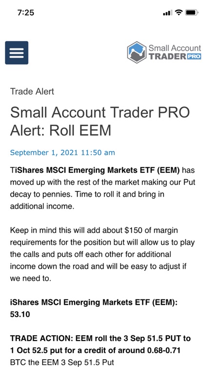 Small Account Trader Pro