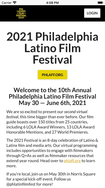 Philadelphia Latino Film Fest