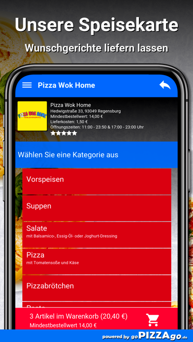 Pizza Wok Home Regensburg screenshot 4
