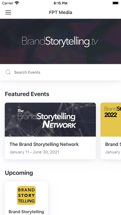 Brand Storytelling Events