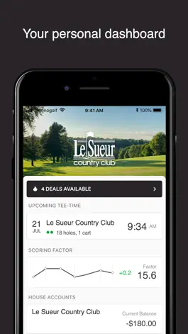 Game screenshot Le Sueur Country Club apk