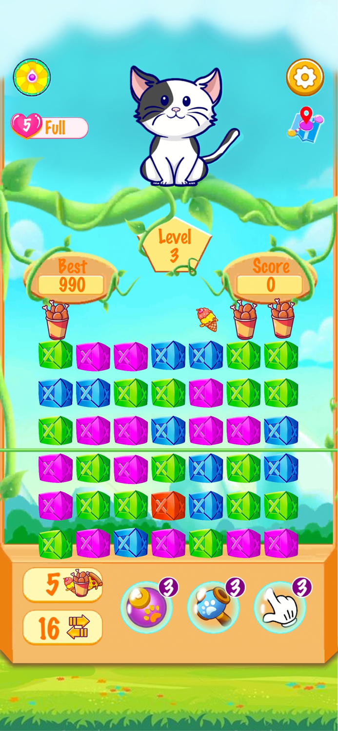 Kitty Cat Hungry Cat Feeding