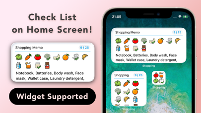Shopping List - Widget Plus screenshot 3