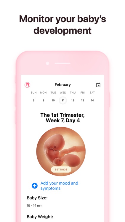 Flory Period Tracker,BabyMaker screenshot-5