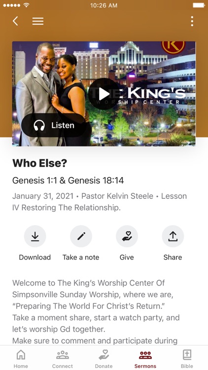 The King's Worship Center