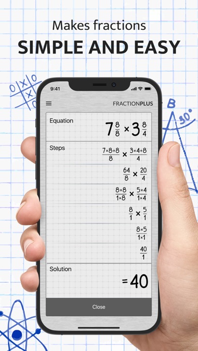 Fraction Calculator Plus #1Screenshot of 2