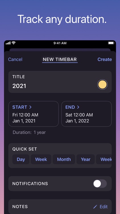 Timebar: Passage of Time screenshot-3