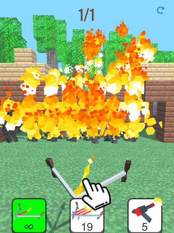 Burn it Down! 3D Pixel Game screenshot 12