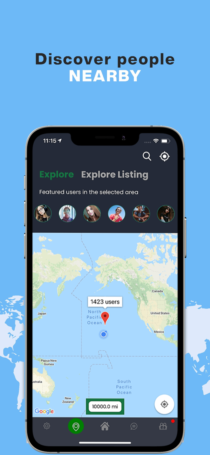 iRadius-Friend Radar,  Nearby