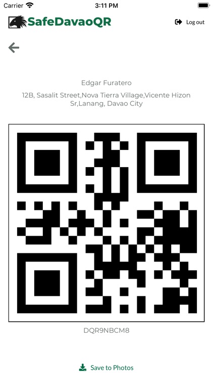 Safe Davao QR screenshot-6