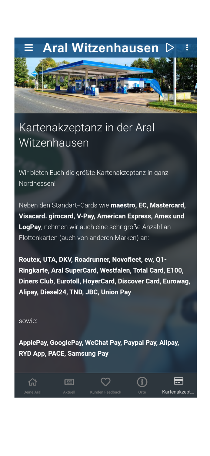 Aral Tankstelle Witzenhausen