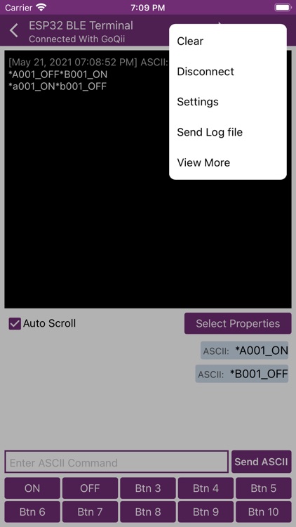 ESP32 BLE Terminal screenshot-5