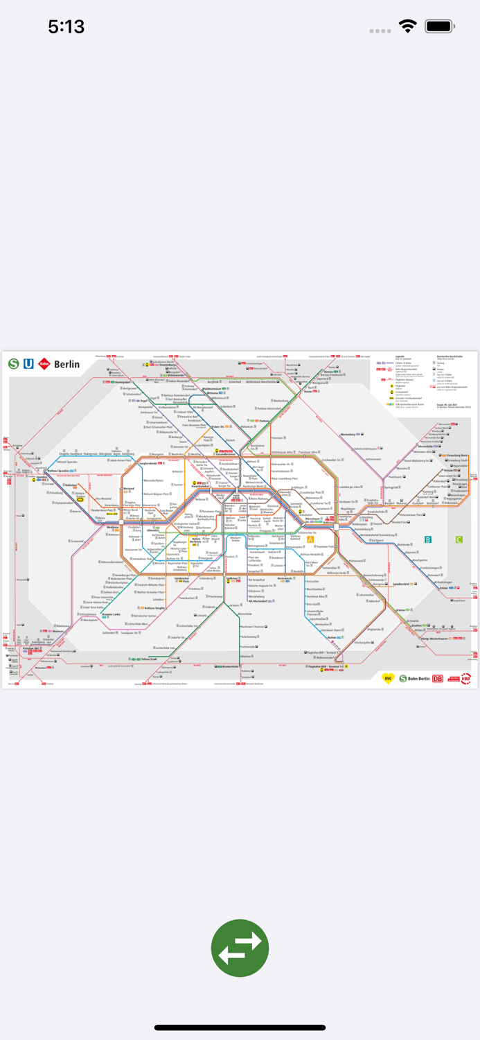 Berlin U-Bahn/S-Bahn Maps