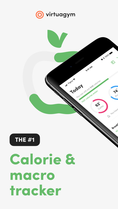 How to cancel & delete Calorie, Carb & Fat Counter from iphone & ipad 1