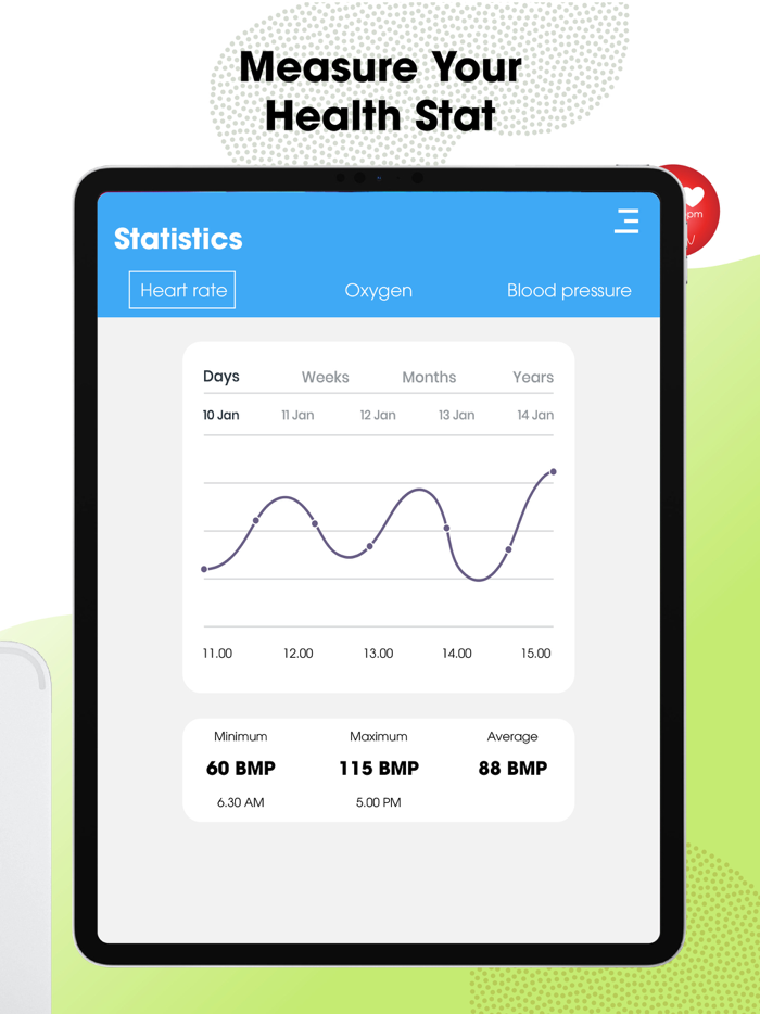 Oxygen Blood - Pulse Tracker