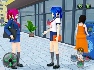 Screenshot 6 Chica de la escuela de anime iphone