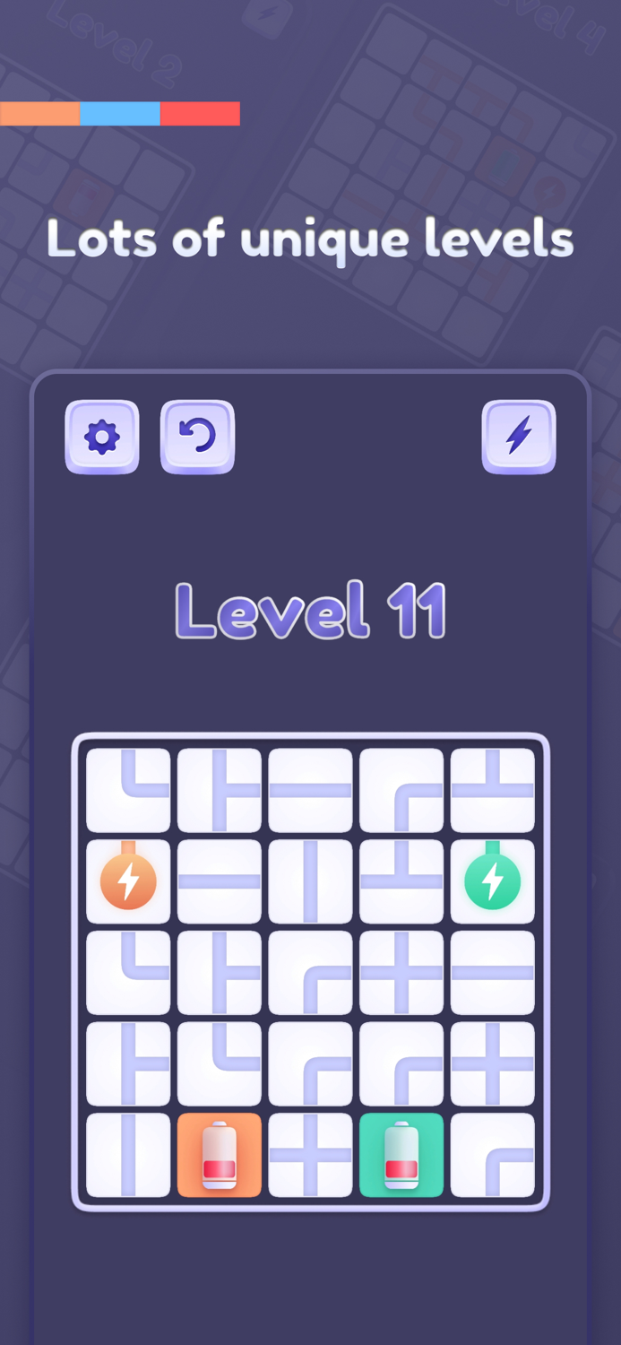 Connect Battery Puzzle Game