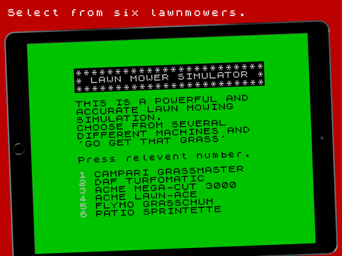 Advanced Lawnmower Simulator