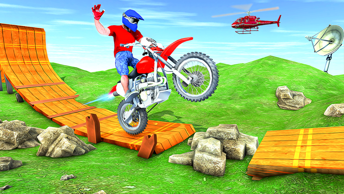 Bike Stunt Racing Games 2021