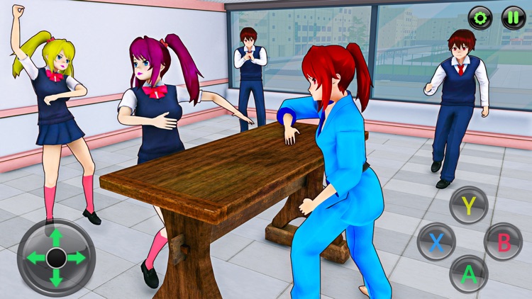 Sakura Anime School Girl Sim screenshot-6