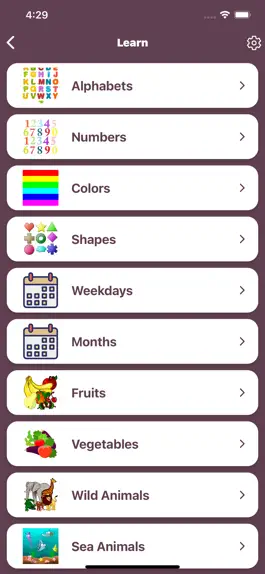 Game screenshot Preschool Learning App & Quiz apk