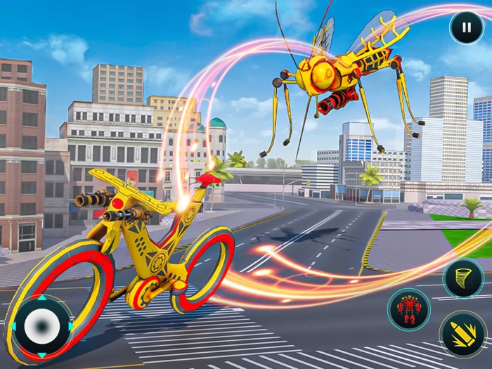 BMX Robot Transform Wars