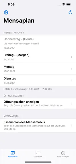 Game screenshot Mensaplan Trier mod apk