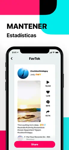 Captura 2 Snaptik Saver- Save Video Info iphone