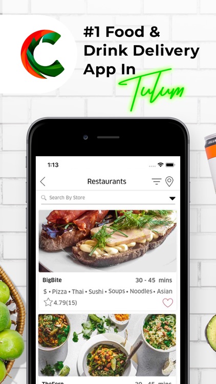 Crave Tulum: Food Delivery App