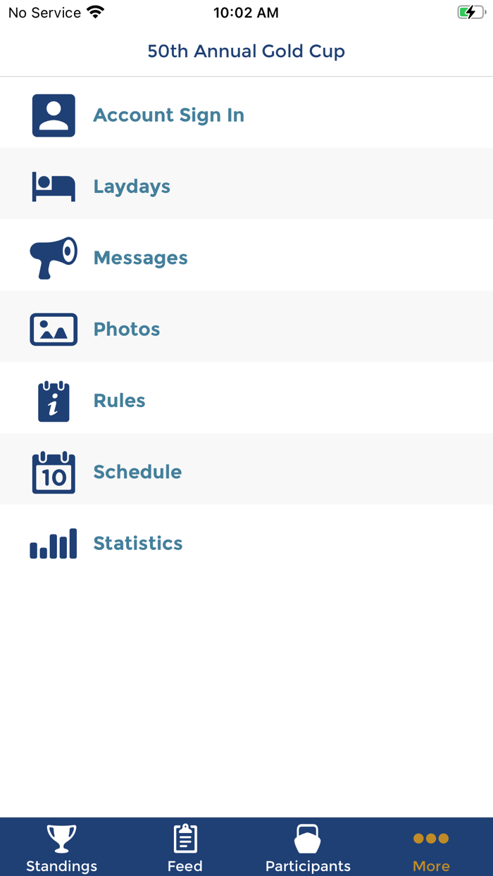 The Sailfish Club Gold Cup